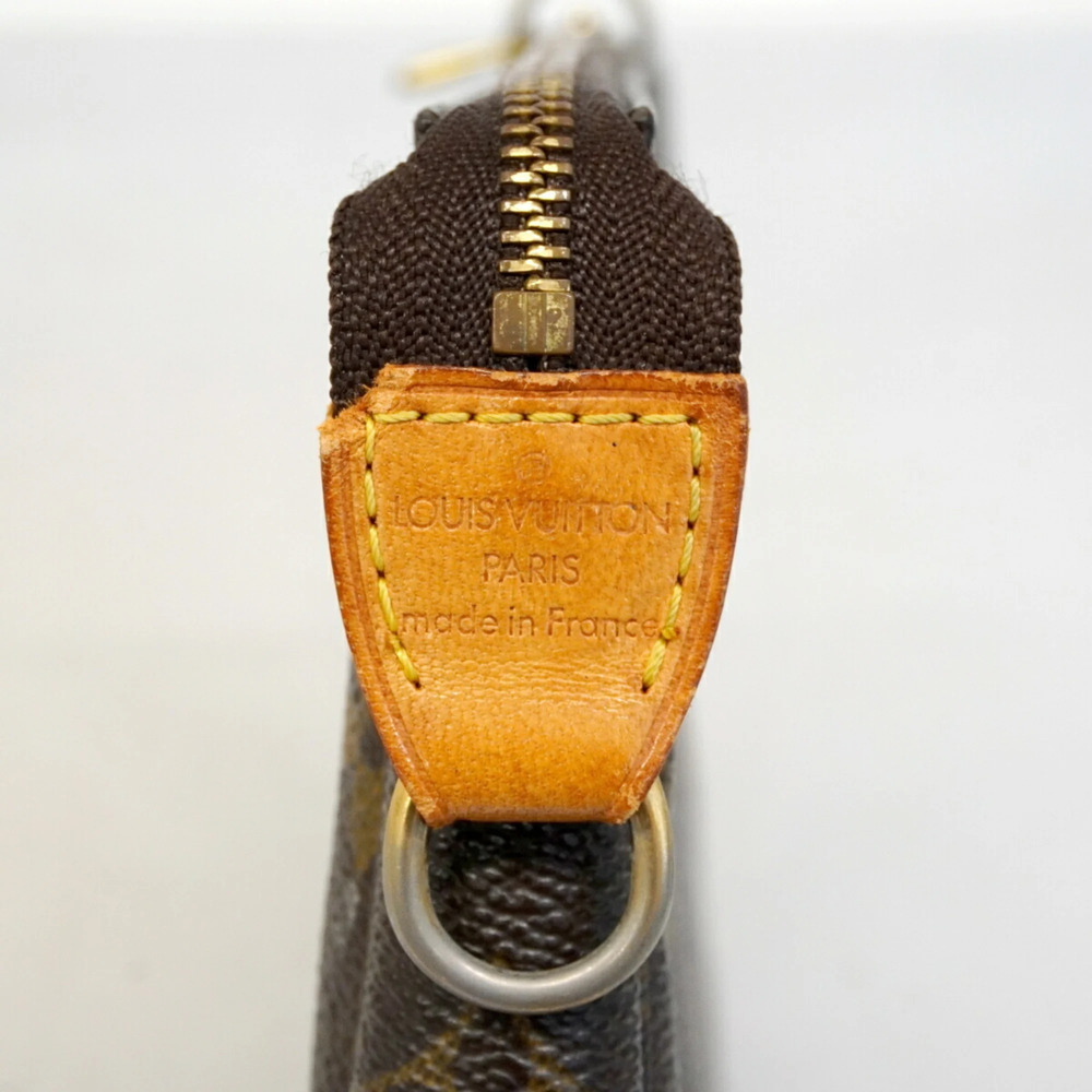 LOUIS VUITTON Brown Monogram Pochette Pouch - Picture 5 of 8
